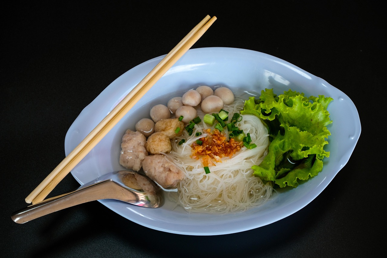 Fidea cu bile de pește